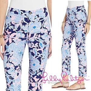 NWT Lilly Pulitzer Kelly High Rise Crop Flare - EE0351 & EE0352